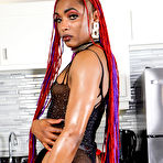 First pic of Black TGirls: Jordan Malanii Monroe Enjoys An Ass Pounding!