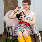 First pic of Morgan K Naked in Deep Dildo Insertion | Abby Winters Models