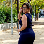 First pic of An anal threesome office fuck with thick and curvy MILF Monste Swinger - Mature.nl