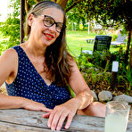 First pic of Mature Busty Tina is a hairy cougar with big natural tits and a hairy pussy - Mature.nl