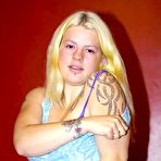 First pic of Chubby Loving - Blonde Teen Plumper Spreads And Toys Pussy