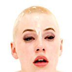 Fourth pic of SHARKYS hot and bald girl RILEY interracial action pics