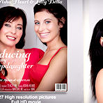 Fourth pic of Hot young Lilly Bella gets seduced into naughty sex with her MILF stepmom Asha Heart - Mature.nl
