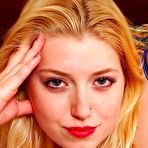 Fourth pic of Chubby Loving - Young Blonde Plumper Showing Pink