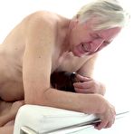 Third pic of Old-n-Young.com - Luna Rival - Old man makes sweetie kneel - AmateurPorn