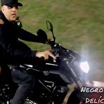 Fourth pic of I ate the hottie in the square, on top of the motorcycle, with several other men - AmateurPorn