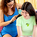 First pic of Elysa and Lucia M Naked in Deep Fingering | Abby Winters Models