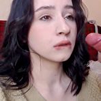 Second pic of Brunette Cam Babe Sucks Her BF Dick Like A Pro - AmateurPorn