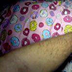 Fourth pic of My sweet stepniece played not to notice when I entered his bedroom but she got so horny that she let me creampie her shaved pussy - AmateurPorn