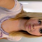 First pic of Sweet blonde girl taking pictures of her pretty face 15 photos