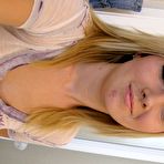 Second pic of Sweet blonde girl taking pictures of her pretty face 15 photos