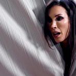 Third pic of Naughty MILF stepmom with big tits Shay Sights poked behind the curtain - AmateurPorn