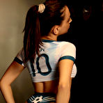 First pic of Olivia Linz Horny Oiled Brunette