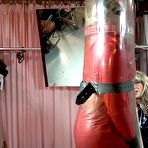 Second pic of Rubberdomina | Plastic bondage