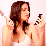 First pic of CamVivian Solo Girl | Hair brush masturbation