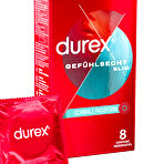 First pic of K&oslash;b Durex Gef&uuml;hlsecht Slim Slank Kondom - Regular Kondomer
