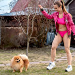 First pic of Kamilla Naked in Pulling Labia | Abby Winters Models