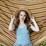 First pic of Felice Nude in Hammock For Two by Fabrice | Erotic MetArt