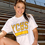 Fourth pic of Kari Sweets Babe in the Bleachers Gallery