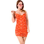 First pic of Perfect babe Sata Jones strips out of her sexy summer dress