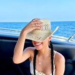 Third pic of INSTA - Dixie D&rsquo;Amelio/ Yacht Fun (White Bikini & Cowboy Hat) 06/24/2023 | Phun.org Forum