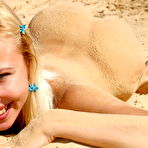 Third pic of NuDolls Viktoriya in Sandy bath