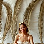 First pic of Cute teen Julie doffs a bra and panty set to go nude at the beach - Nude Women Pics