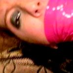 First pic of tied-and-gagged.com | 26 YEAR OLD ACTRESS IS WRAP BONDAGE TAPE GAGGED, GAG TALKING, HOG-TIED, PULLED DOWN BRA EXPOSING HER TITS, TOE-TIED & PANTIES STUFFED IN MOUTH (D75-15)
