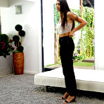 First pic of Aria in Tall Round Ass Model With An Exotic Look at Casting Couch HD - Free Naked Picture Gallery at Nudems