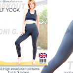 Fourth pic of Sporting skinny MILF Toni G. loves working out her shaved pussy and climax - Mature.nl