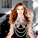 First pic of Jia Lissa Round Ass Redhead in Lingerie