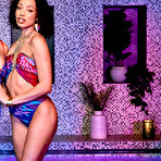 First pic of Alexis Tae and Winnafred Flurry scissoring and playing with a double headed dildo