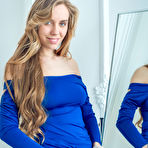 Second pic of Ryana Blue Dress Sex Art - Cherry Nudes