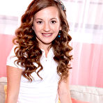 First pic of 18eighteen - Marissa Mae - Tiny Teenie Marissa wears a training bra and sniffs her own panties before she cums