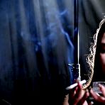 Third pic of Russian Smokers | Smoking white 120mm cigarette and spitting with Anastasia