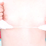 Second pic of Naughty Mag - Maddie Winters - Submissive Maddie cums outside wearing a bikini.