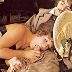 Second pic of Classic Threesome Sex On Couch
