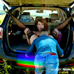 Fourth pic of Mature Hitchhicker gets fucked in the ass - Mature.nl