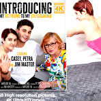 Fourth pic of A steamy threesome with a granny and a hot young couple - Mature.nl