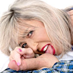 Second pic of 60 Plus MILFs - Lacey West, Nicky Rebel - 69-year-old Lacey does her first anal, and you're fucking her!