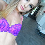 Fourth pic of Purple panty set