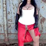 Fourth pic of Fetish Lady Angelina | Red White Video 1