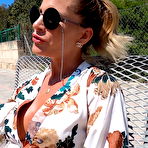 First pic of Leidy De Leon is a hot German MILF that loves to fuck and suck with strangers in the woods - Mature.nl
