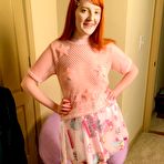 First pic of Hot teen with a delicious puffy pussy Krystal Orchid vibrating her big clit - PornPics.com