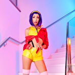 First pic of Xochi Moon sucks and fucks cock in this kinky hardcore porn parody