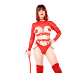 First pic of Carla Vyxx in Red Boots