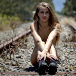 Fourth pic of Elly On Right Track Nude Muse - Cherry Nudes