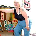 Fourth pic of Fat Wife Strips In Lorry &ndash; UK Wives Pics