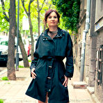 First pic of Jeny Smith Striped Dress - Cherry Nudes