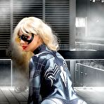 Second pic of Vickie Brown in Black Widow at Cosplay Erotica - Cherry Nudes